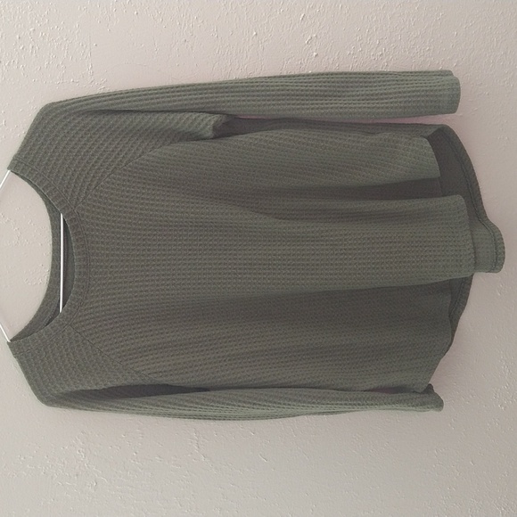 American Eagle green soft sweater - Picture 1 of 2